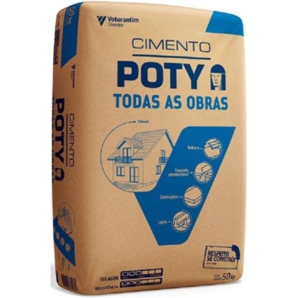 Cimento Todas as Obras 50kg Poty